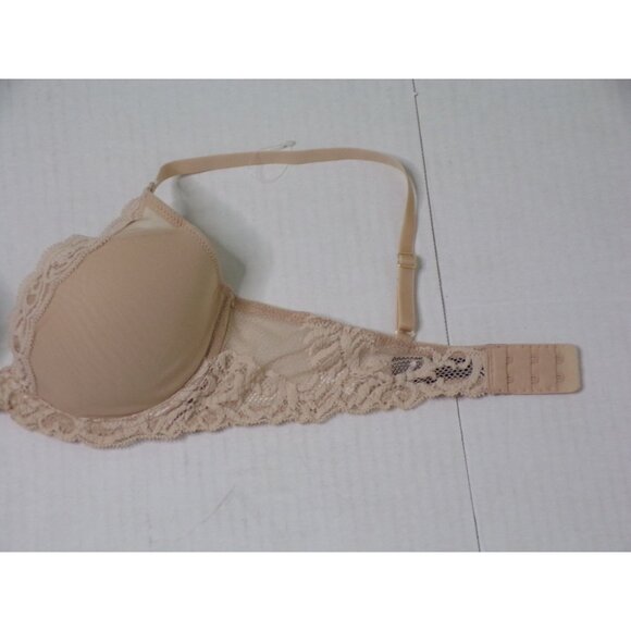 🆕 NATORI Feathers UW T-Shirt Plunge Bra  Cosmetic (Light Beige) 34DDD #730023 - Picture 8 of 10